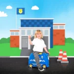 چمدان چرخدار پلیس ترانکی Trunki