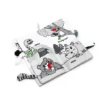 کتاب پارچه‌ای سوببر Sobebear 102246 فیل