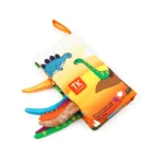 کتاب پارچه‌ای و حمام توماما دایناسورها TM350 3996