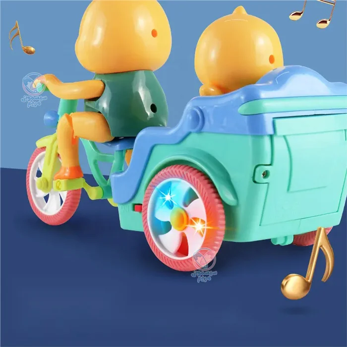 محصولی سرگرمکننده با قابلیت حرکت به سمت جلو و پخش موزیک