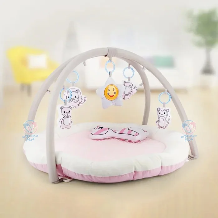 تشک بازی کیکابو سافت تاچ Kikkaboo Soft Touch Giraffe قابلیت استفاده در 3 وضعیت بدن کودک