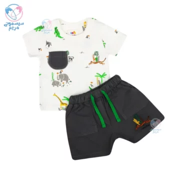 تیشرت و شلوارک هاوایی وان بای وان One Bye One