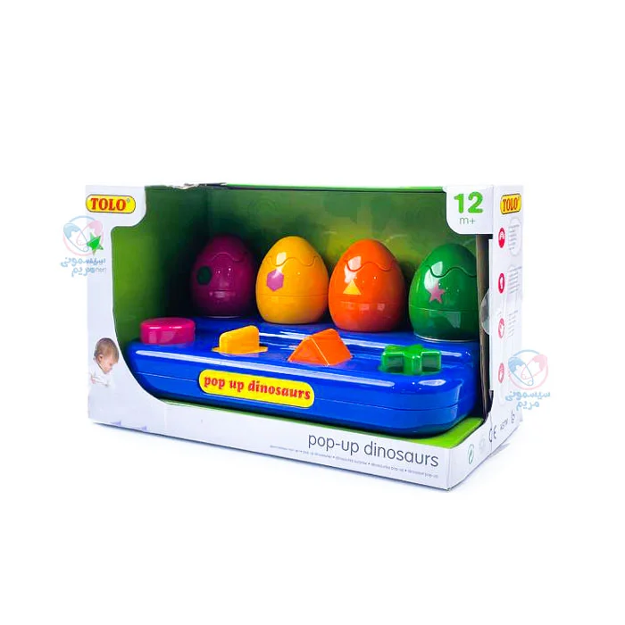 دارای ۴ تخم دایناسور با راههای مختلف برای بیرون آوردن دایناسورها