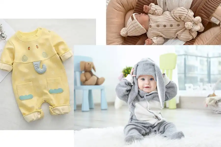 سرهمیها با طراحی یکپارچه، راحتی زیادی برای کودک فراهم میکنند و حرکت او را محدود نمیکنند.