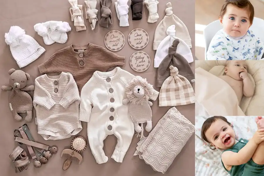 لباس کودک باید فاقد هرگونه جزئیات خطرناک مانند دکمههای سست یا نخهای بلند باشد که ممکن است کودک به آنها آسیب بزند.