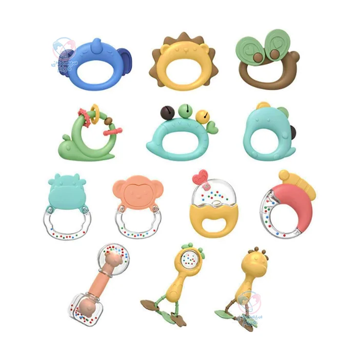 پک جغجغه و دندانگیر کمک به تقویت حواس کودک