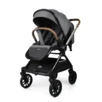 کالسکه مسافرتی 360 درجه کیدیلو Kidilo مدل D900 طوسی تیره