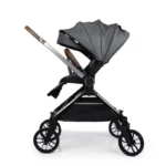 کالسکه مسافرتی 360 درجه کیدیلو Kidilo مدل D900 طوسی تیره