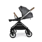 کالسکه مسافرتی 360 درجه کیدیلو Kidilo مدل D900 طوسی تیره