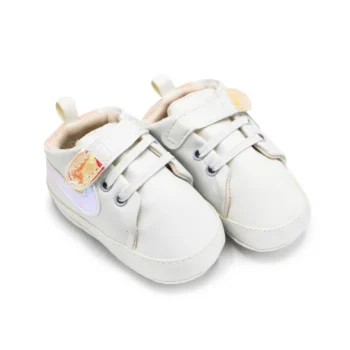 پاپوش بغل 2 خط صورتی چسبی مستر شوز Mrshoes