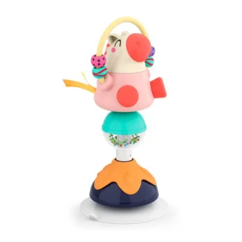 حیوانات چسبان هولی تویز 3150 Huile Toys خوک صورتی