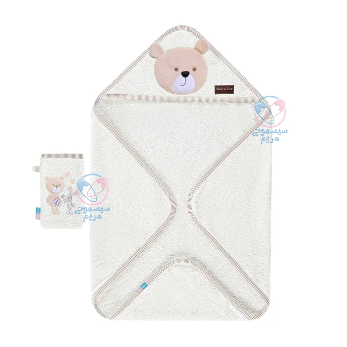 ست حوله دو تکه رزبرن Roseborn Bear & Kite