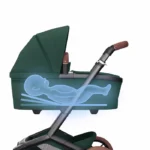 ست کالسکه و کریکات مکسی کوزی فیم Maxi Cosi Fame سبز