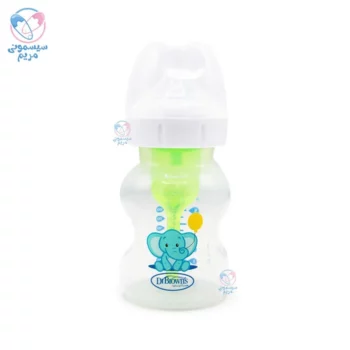 شیشه شیر 150 میلی لیتر طلقی تپل دکتر براون فیل Dr.Brown’s 52015