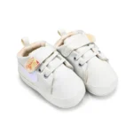 پاپوش بغل 2 خط صورتی چسبی مستر شوز Mrshoes