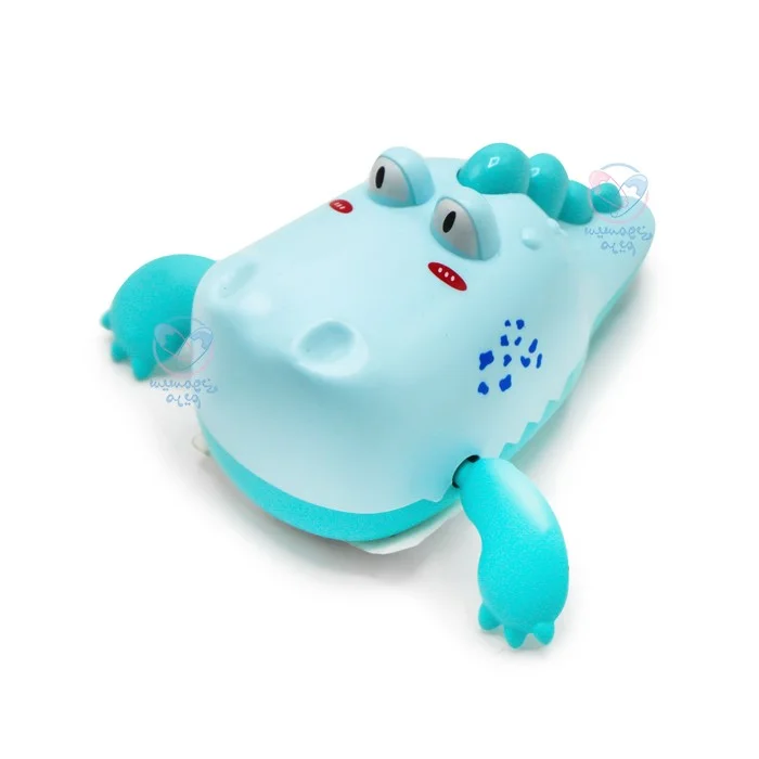 کروکودیل شناگر داخل وان با طراحی جذاب و ساده