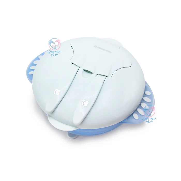 ظرف غذا 4 کاره کیکابو بول Kikkaboo Bowl آبی