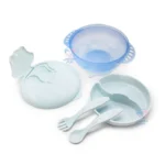 ظرف غذا 4 کاره کیکابو بول Kikkaboo Bowl آبی