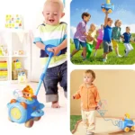 عصای چوب دست حباب ساز 8526 آبی