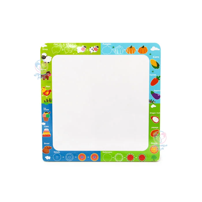 پازل چوبی برجسته پشت وایت بردی با ماژیک مخصوص