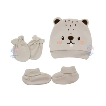 ست کلاه و دستکش و پاپوش سنجاب پاپو 163073 Papo