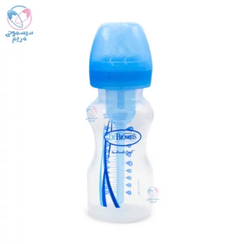 شیشه شیر 270 میل تپل بدون جعبه دکتر براون 92602 Dr.Brown's آبی
