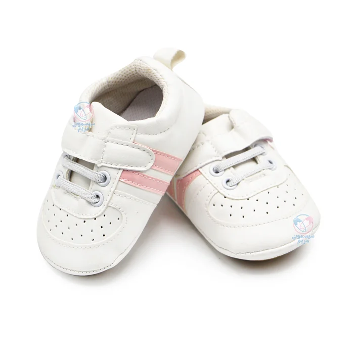 پاپوش هولوگرامی دو بندی و چسبی پاپو Papo پارچه نرم و ضد حساسیت