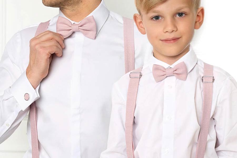 فقط با یه ساس‌بند و پاپیون، تیپ کودکتان را خاص کنید.