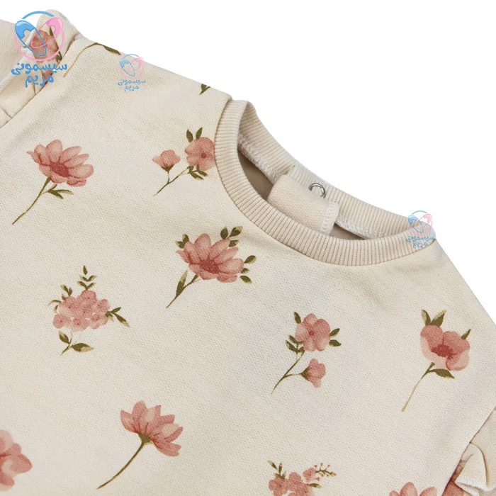 بلوز و شلوار ایندیگو لنا 24117 Indigo جنس کتان نرم و گرم