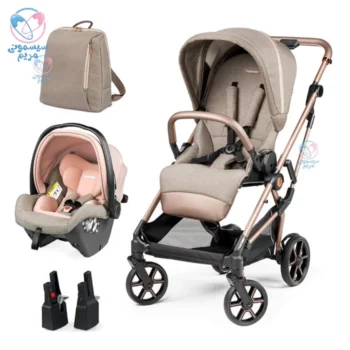 ست کالسکه کریر و ساک لوازم پگ پرگو ویواچه Peg Perego Vivace Mon Amour