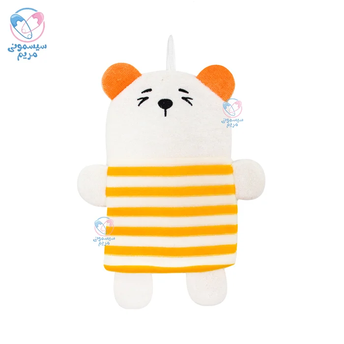 لیف حمام راه راه خرس