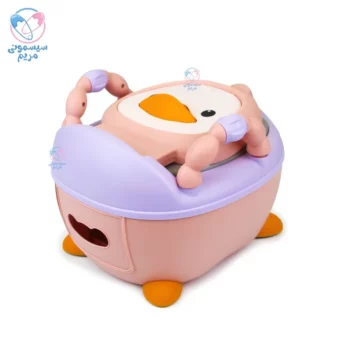 توالت آموزشی جوجه بنفش