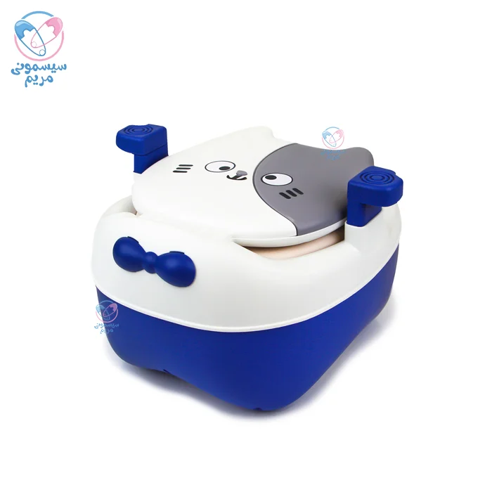 توالت آموزشی گربه سرمه ای