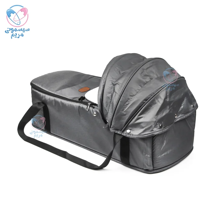 ساک حمل دارای بادگیر سرما و سایبان جهت محافظت در برابر سرما، باد و آفتاب
