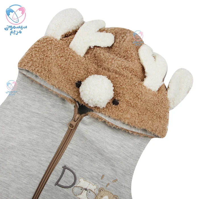 در سایزهای مختلف، مناسب برای نوزادان از بدو تولد تا ۱۲ ماه