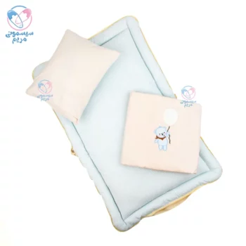 سرویس دم دستی مسافرتی الا گلدوزی خرس و بادکنک Ela