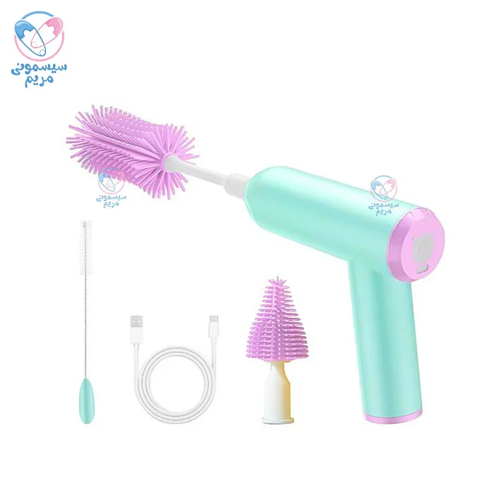 شیشه شور دو تیکه برقی تفنگی سبز