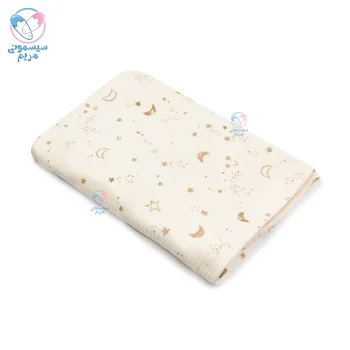 پتو نخی کبریتی سبی ستاره ای Sebi 9408 کرم