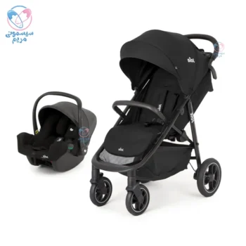 ست کالسکه جویی لیتراکس 4 فلکس Joie Literax 4 Flex مشکی