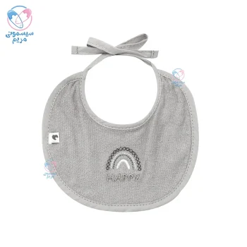 پیشبند تکی حوله ای کارامل رنگین کمان Caramell 1623 طوسی