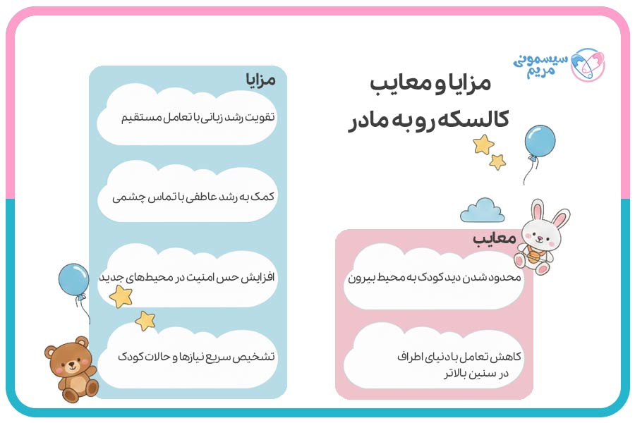 مزایا و معایب کالسکه رو به مادر