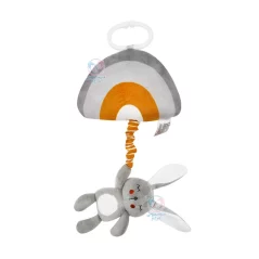 آویز نخ کش موزیکال آی پینکی Aipinqi رنگین کمان و خرگوش