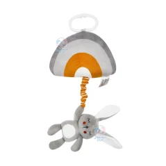 آویز نخ کش موزیکال آی پینکی Aipinqi رنگین کمان و خرگوش