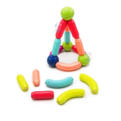 بازی مگنتی فلزی 64 تکه سطلی استم STEM DF-159