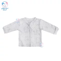 بلوز جلو دکمه کارامل 9145 Caramell