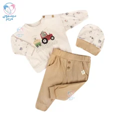 بلوز شلوار خرس مزرعه بای بابلز 3010 By Bubbles