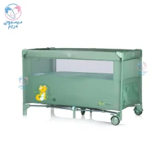 تخت و پارک بغل بازشو چیپولینو ریلکس Chipolino Relax سبز