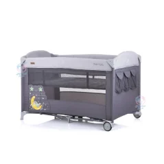 تخت کنار مادر و پارک چیپولینو Chipolino Merida طوسی