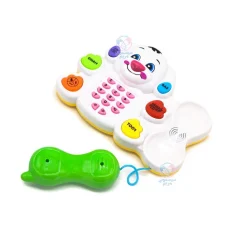 تلفن موزیکال سگ سفید 9909