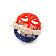 جغجغه مشبک توپی کوچک 8300-1 قرمز سرمه ای